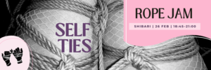 Shibari Rope Jam | Self Tie Jam - Beginner Friendly