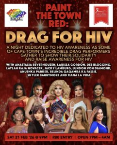 Paint The Town Red: Drag For HIV
