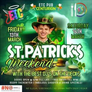 ETC Pub Centurions - St. Patrick's Weekend Party