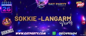 Sokkie – Langarm Gat Party Cape Town- Sept 2026 -