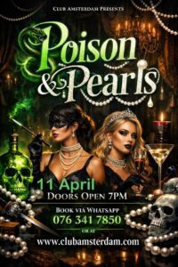 POISON & PEARLS @ Club Amsterdam - April 2026