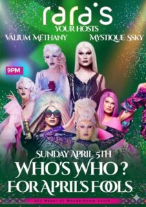 WHO'S WHO FOR APRIL FOOLS?