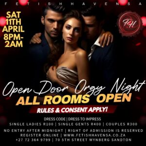 Open Door Orgy Night @ Fetish Haven