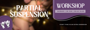 Shibari Workshop Cape Town | Partial suspensions - June 2026