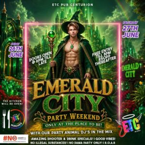 ETC PUB: EMERALD CITY PARTY WEEKEND - June 2026