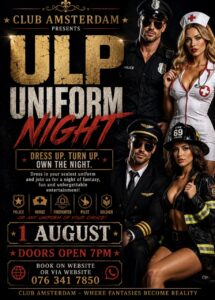 Club Amsterdam - ULP Uniform night