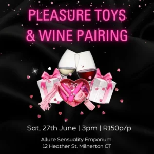 Wine and Sex Toys Pairing Event
