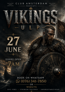 Club Amsterdam ULP Vikings party - June 2026