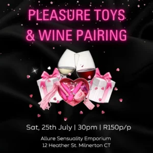 Wine and Sex Toys Pairing Event | 25th July 2026