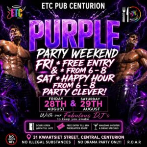 Purple Party Weekend