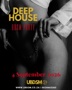 UBDSM | Deep House BDSM Party