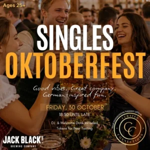 Singles Oktoberfest at Jack Black - Ages 25+