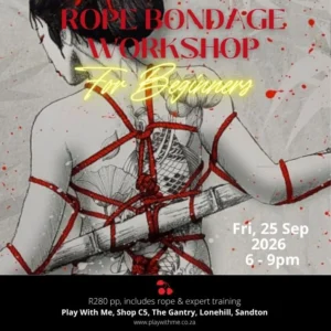 Friday Night Beginner Rope Bondage Class